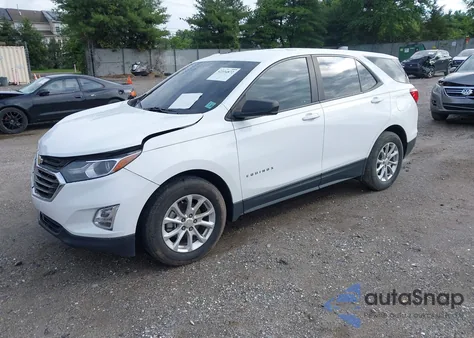 2021 Chevrolet Equinox Fwd Ls из США, поврежденный, VIN 3GNAXHEV5MS100457
